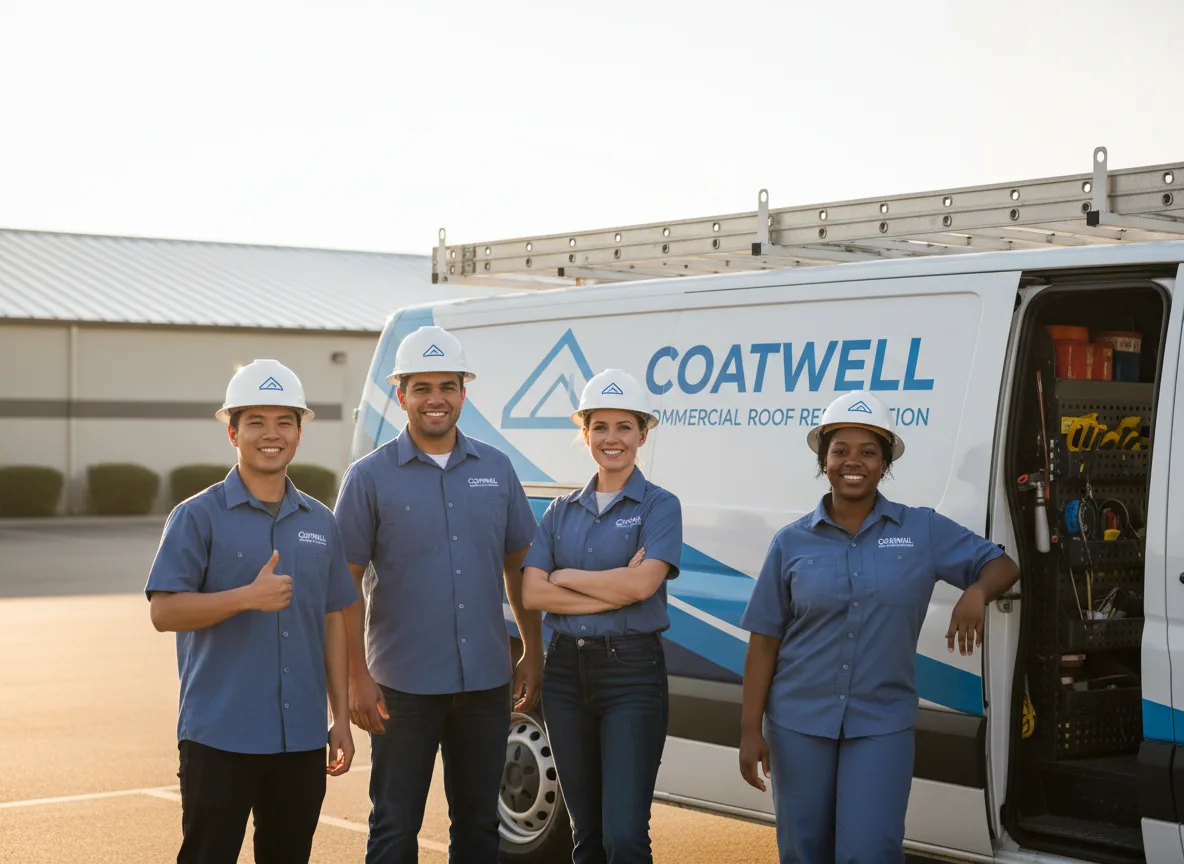 Commercial roof coating company in Vance, AL